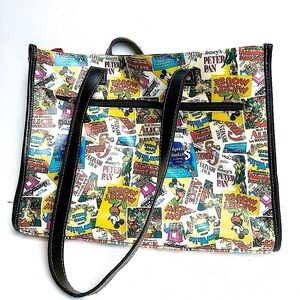 Disney Mickey Mouse Alice In Wonderland Snow White Peter Pan Tote Large …